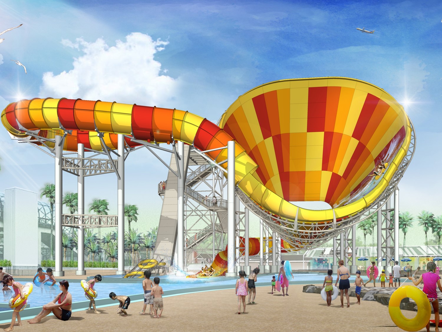 ナガシマジャンボ海水プール入場券 3枚セット 仕分ける 