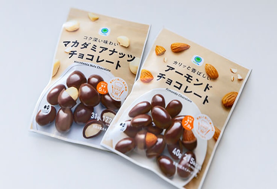 地球、人、体にやさしいチョコレート菓子の販売