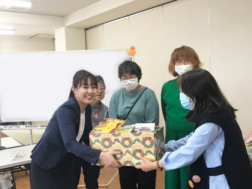 寄贈風景の写真