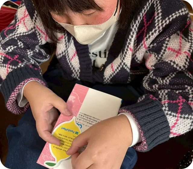 2025年のみんれもサンタ活動の写真