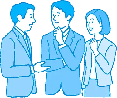 ファミリーマート社員のイラスト