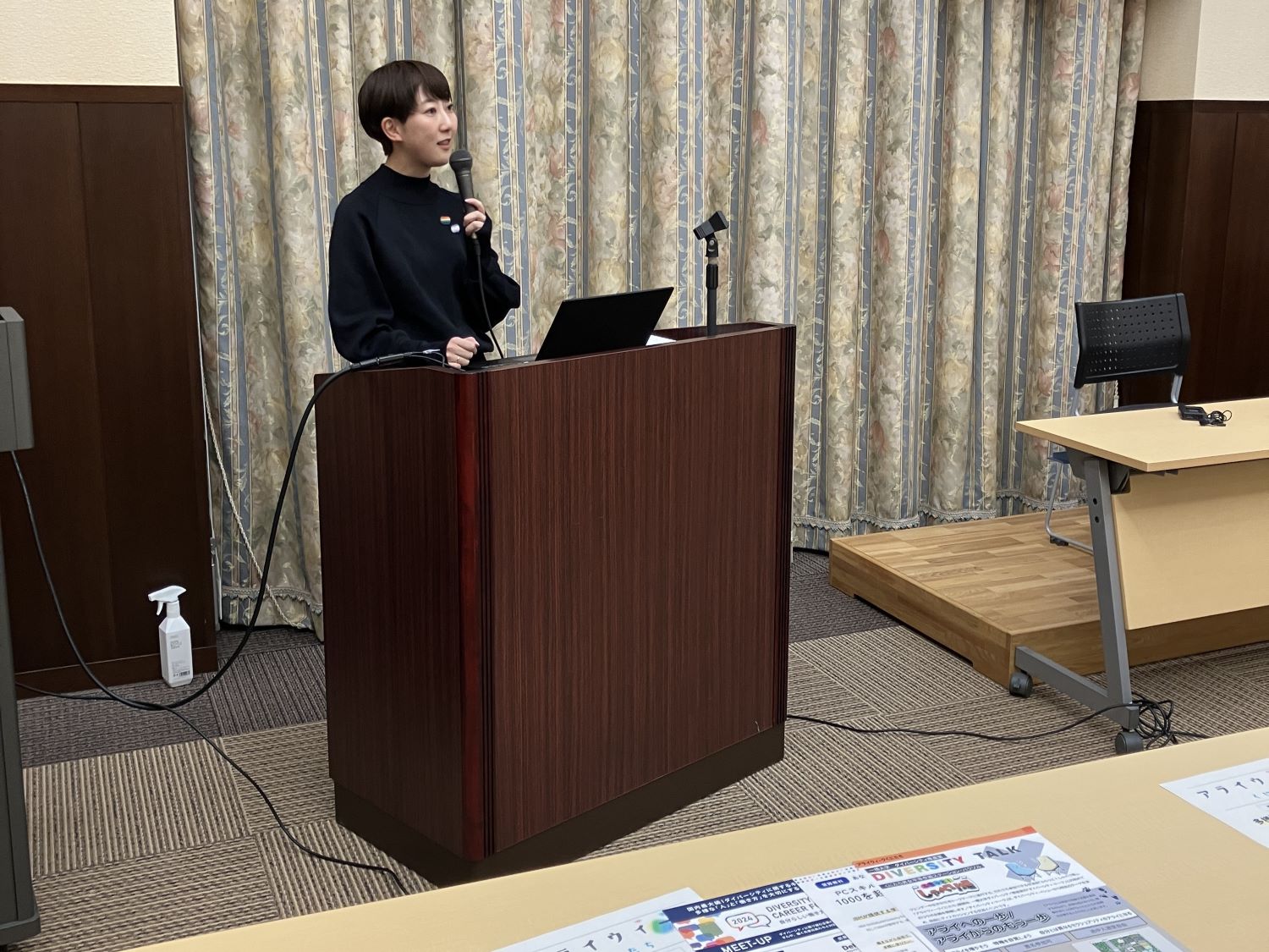 登壇の様子ReBit三戸様