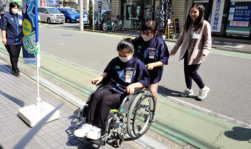 障がい理解体験会の様子