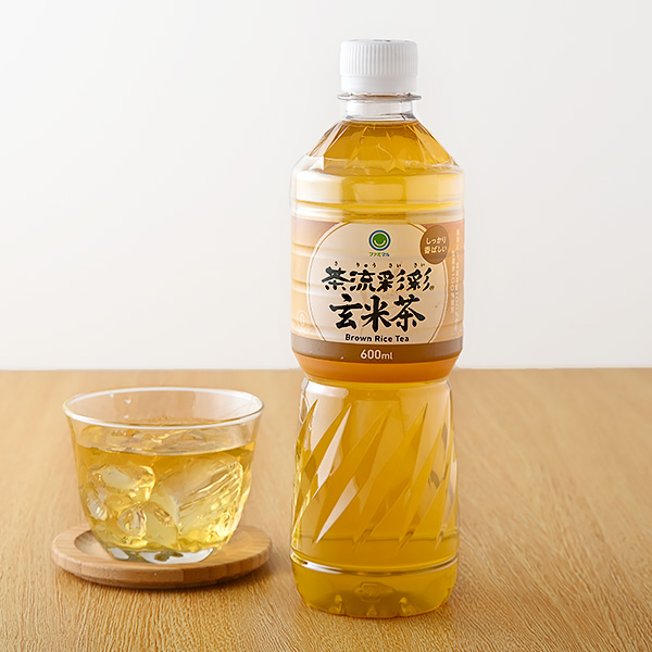 ファミマル 茶流彩彩 玄米茶 600mlのイメージ画像