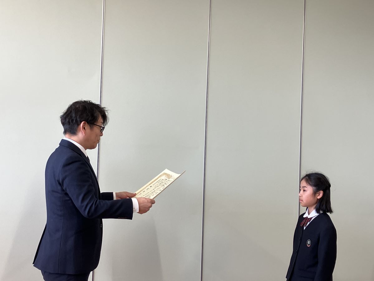「SDGs賞」の授与の様子