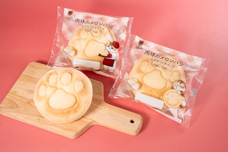 肉球のメロンパン（カスタードホイップ）の画像イメージ