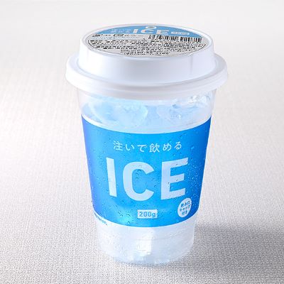 とけにくくて、おいしいファミマルのカップ氷と環境の取り組み