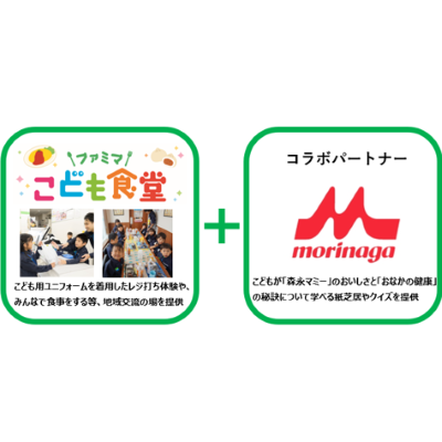 ファミリーマートと森永乳業 今年の夏も「ファミマこども食堂」でスペシャルコラボ！ ～60周年を迎えた森永マミーで、新キャラクター考案や栄養を学ぶ楽しいひととき～