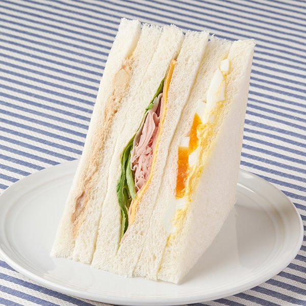 3種のミックスサンドのイメージ画像