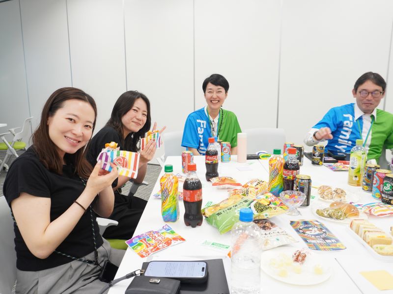 飲食の様子