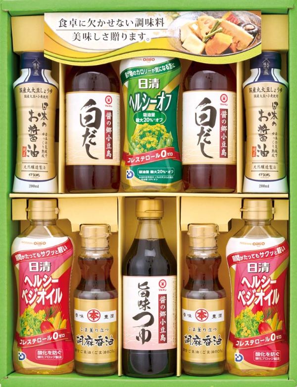 日清オイル＆和調味料ギフトのイメージ画像