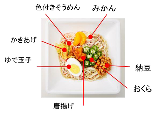 ももクロ流 そうめん